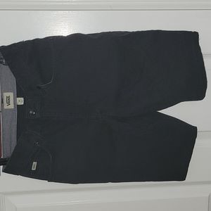 Vans Black Shorts Boys sz 14